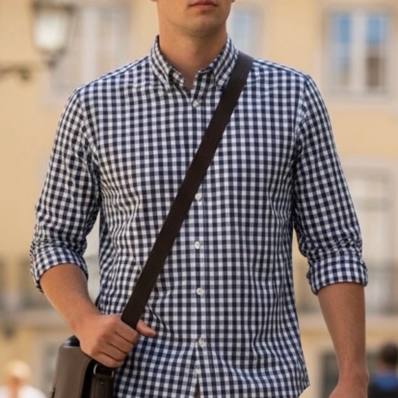 Hugo Boss Other - Hugo Boss Regular Fit Long Sleeve Button Down Plaid Men's Medium